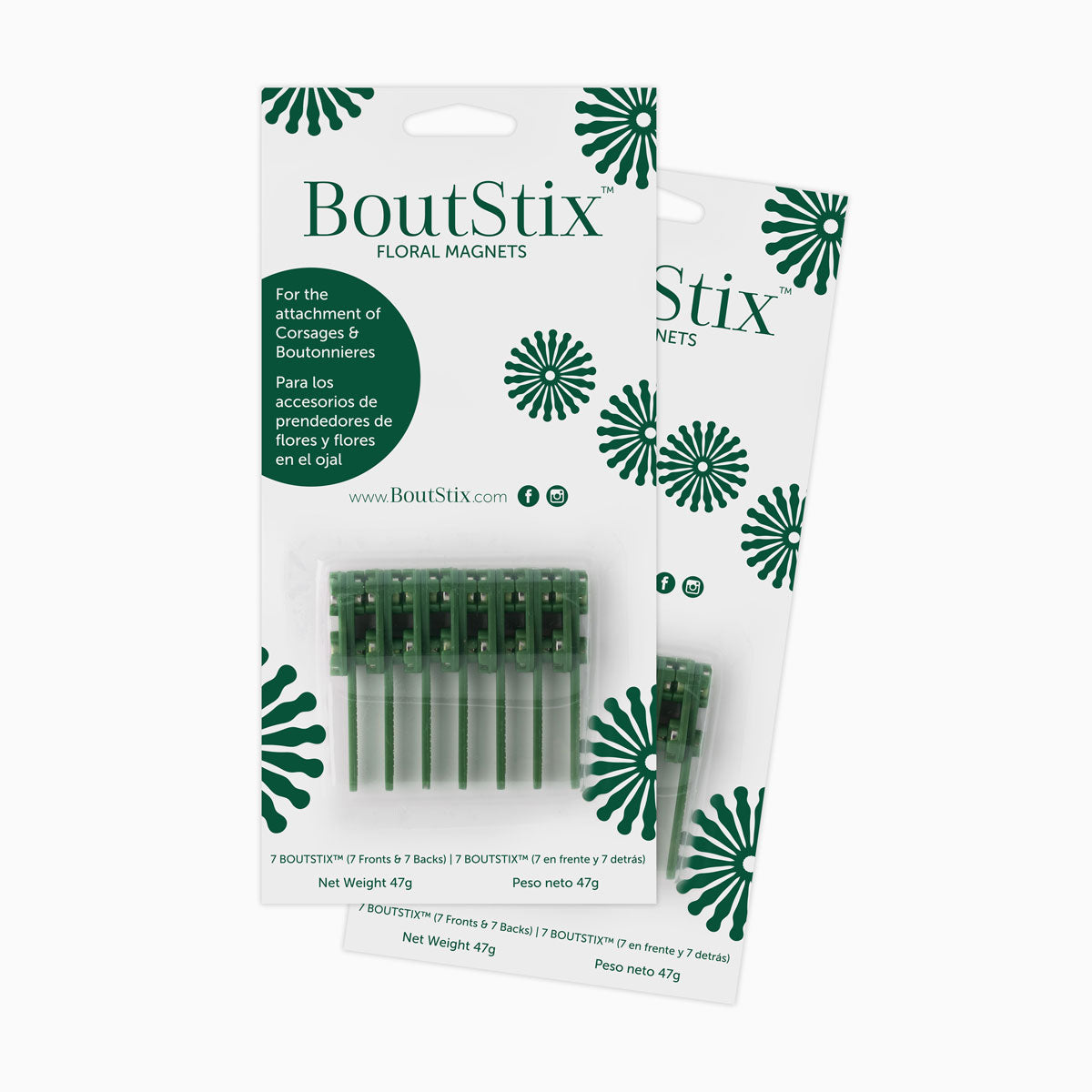 BoutStix Premium Floral Magnets